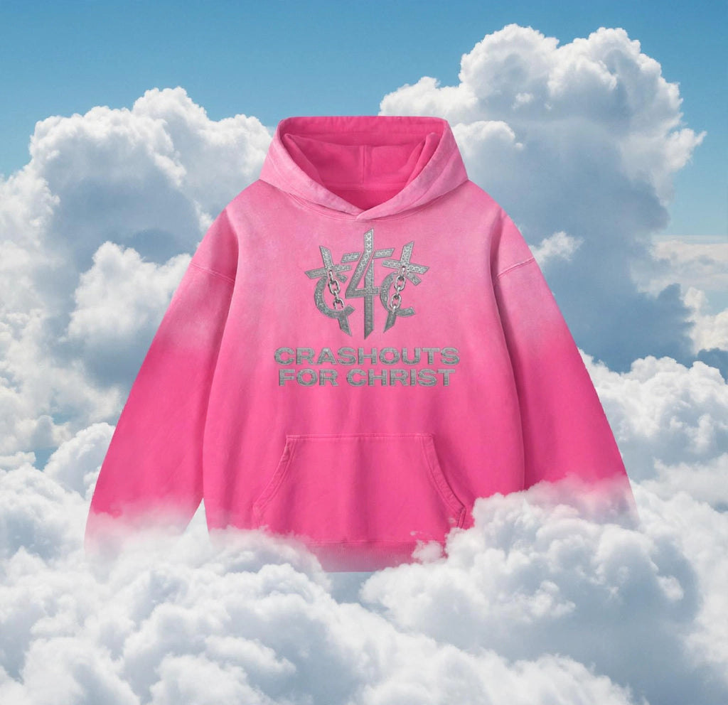 Heavyweight Sunfade Cross Hoodie