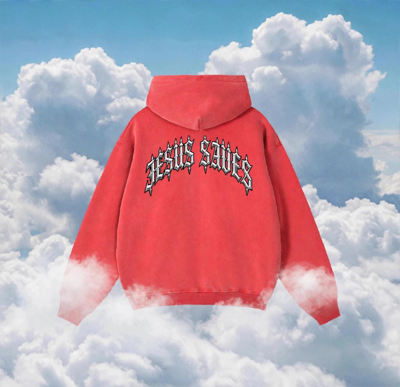 Zip-Through Boxy Fleece Hoodie