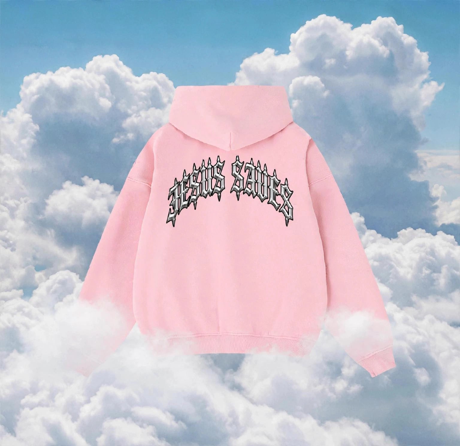 Zip-Through Boxy Fleece Hoodie