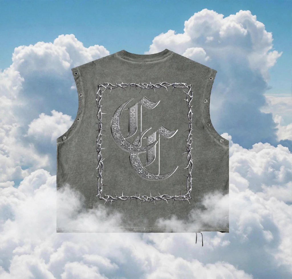 Distressed Crashout Tank Top